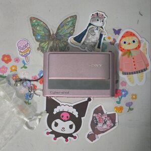 used pink sony cybershot 8.1 megapixels